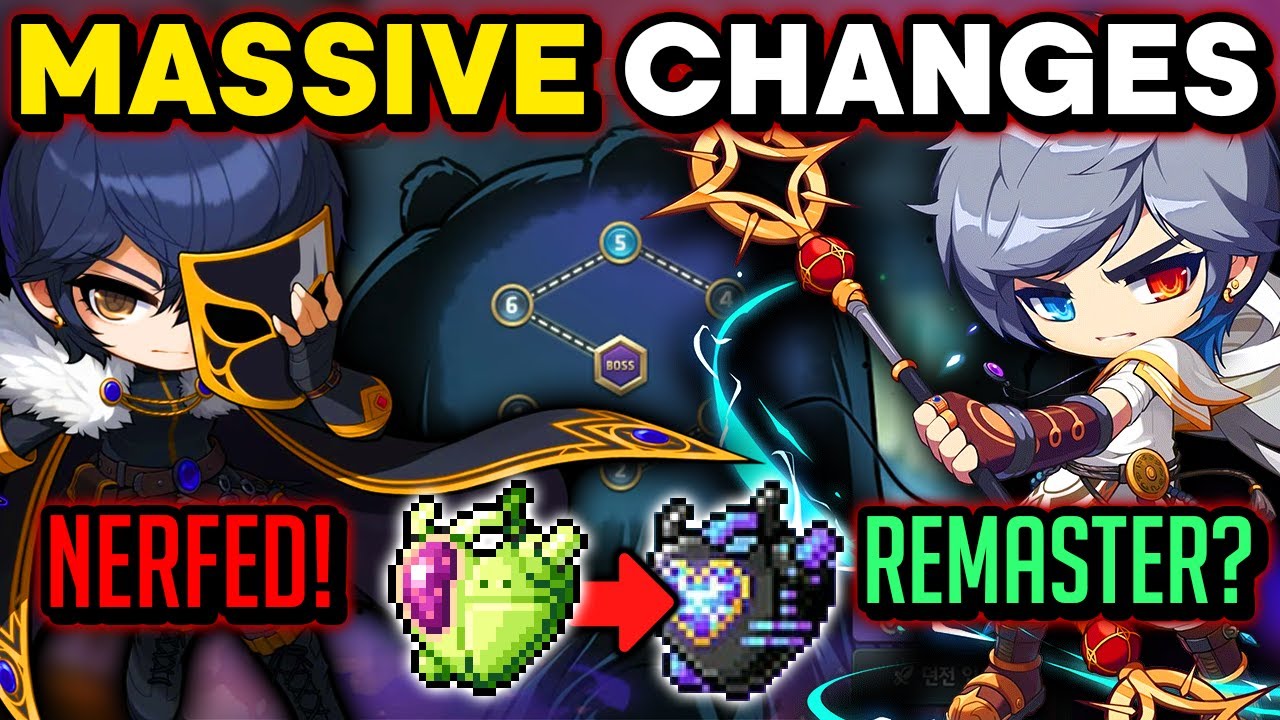 CLASS REBALANCING and NEW EPIC DUNGEON - MapleStory KMST September Update Summary