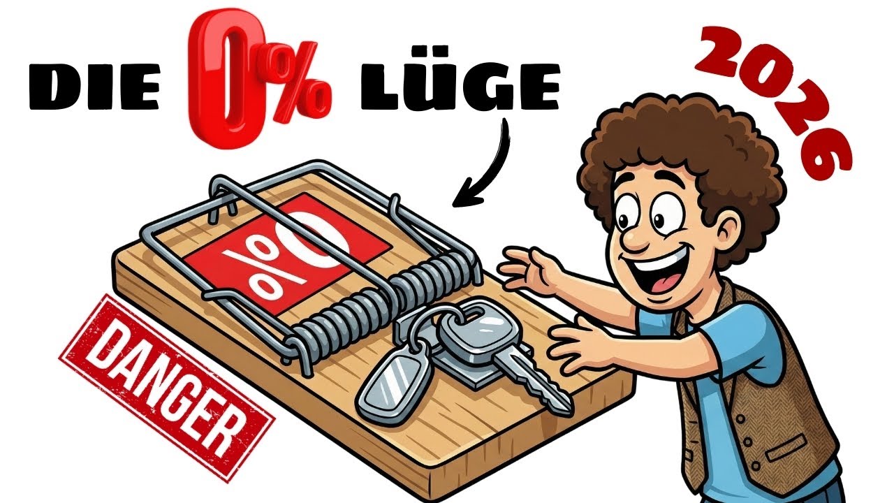 Die 0%-FINANZIERUNGS-L&Uuml;GE: H&auml;ndler vs. Bank (Klartext) | Autokredit Vergleich