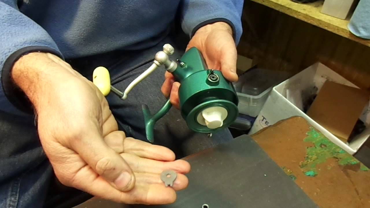Penn 704z manual bail-less conversion kit installation - Penn 704z Fishing Reel