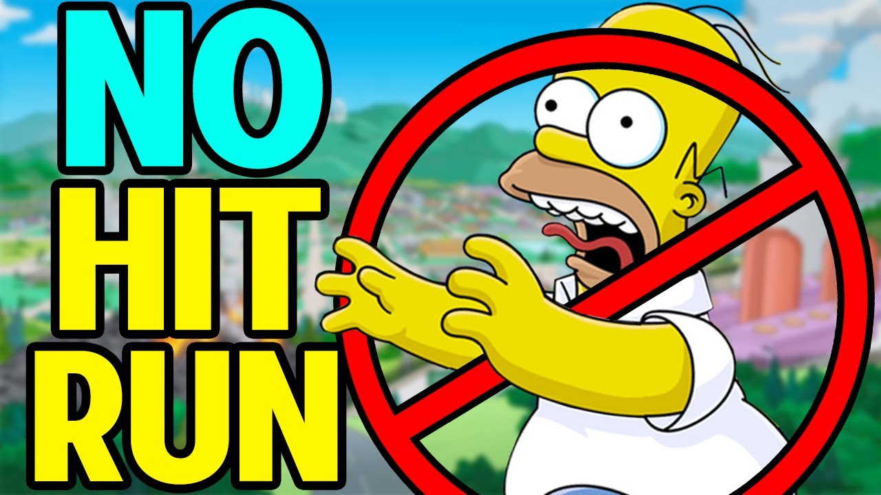 Can You Beat Simpsons: Hit & Run Without Hitting & Running? (Part 1)