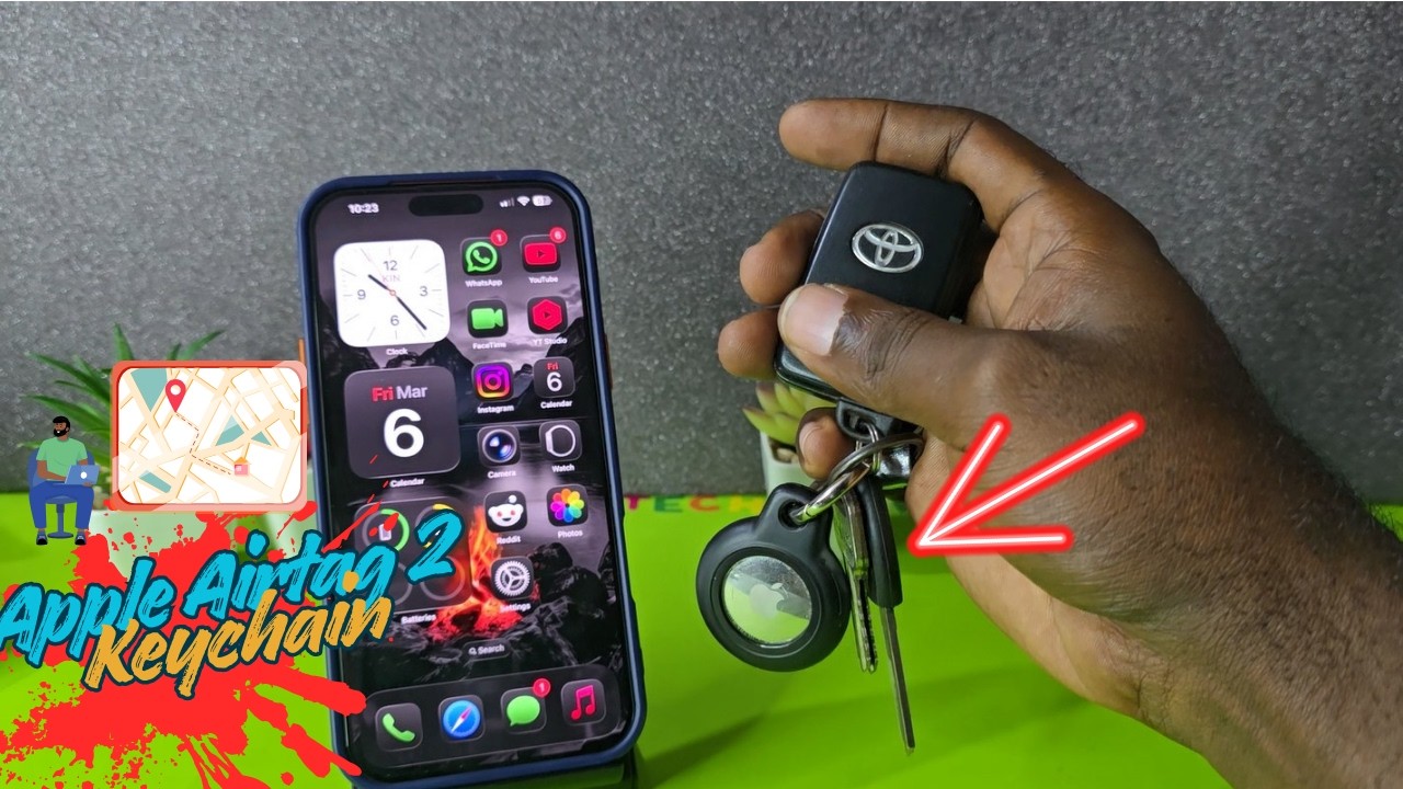 Apple Air Tags 2 keychain