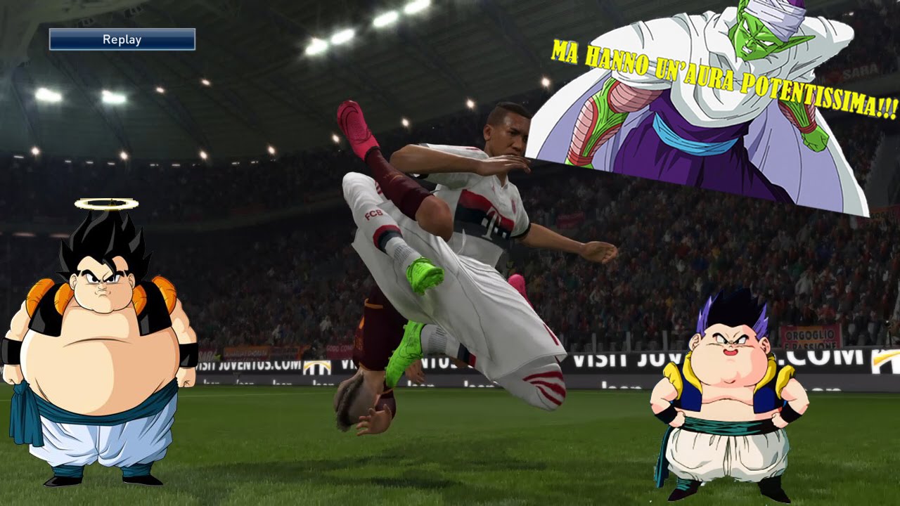 Funny Moments #3 - PES 2016 Incredible Fusion of J.Boateng-Nainggolan | Glitch