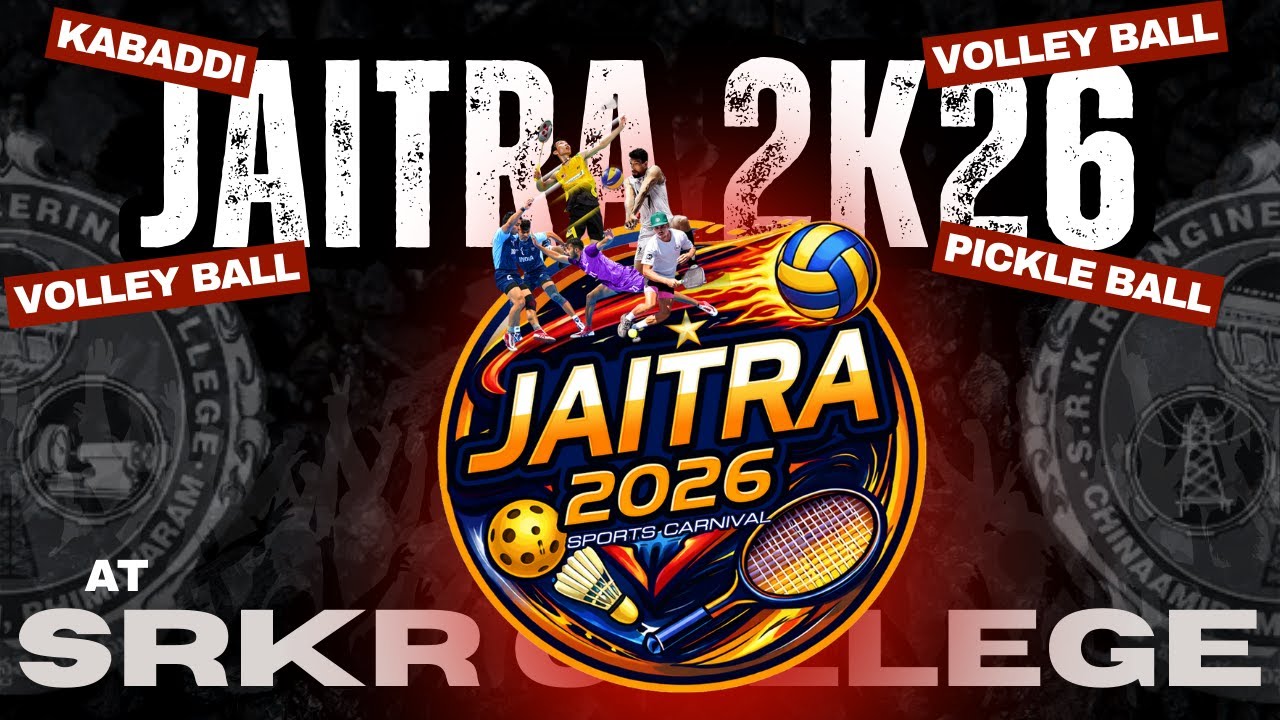 DAY 1 JAITRA 2026 LIVE at SRKR Engineering College, Bhimavaram | |Bhimavaram Digitals