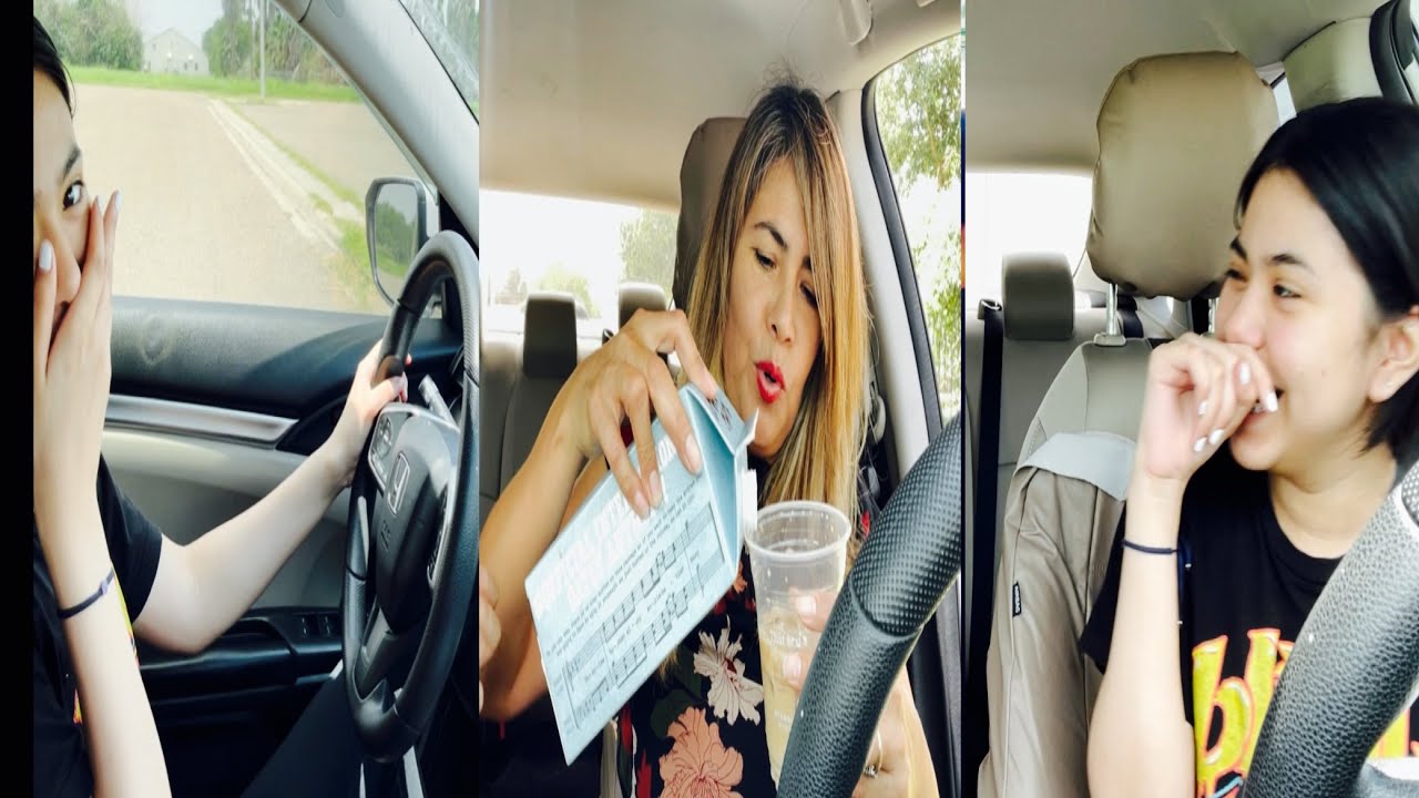 Mom Driving lessons!! Here we go!! HELL!! 😩 part # 3 TikTok trend!? Hilarious!!🤣
