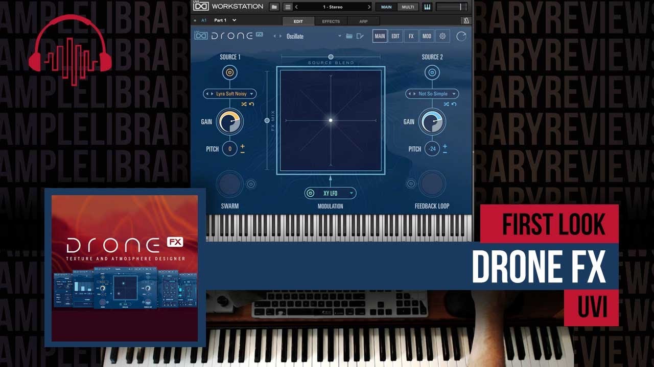 First Look: Drone FX by UVI