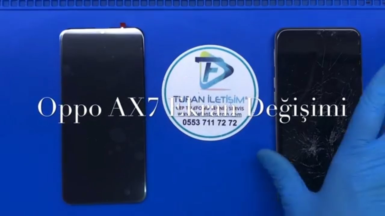 Oppo AX7 Ekran Değişimi