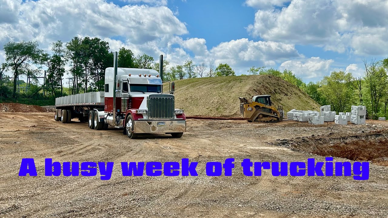 A busy week of trucking   From North Jersey to Western PA 🇺🇸