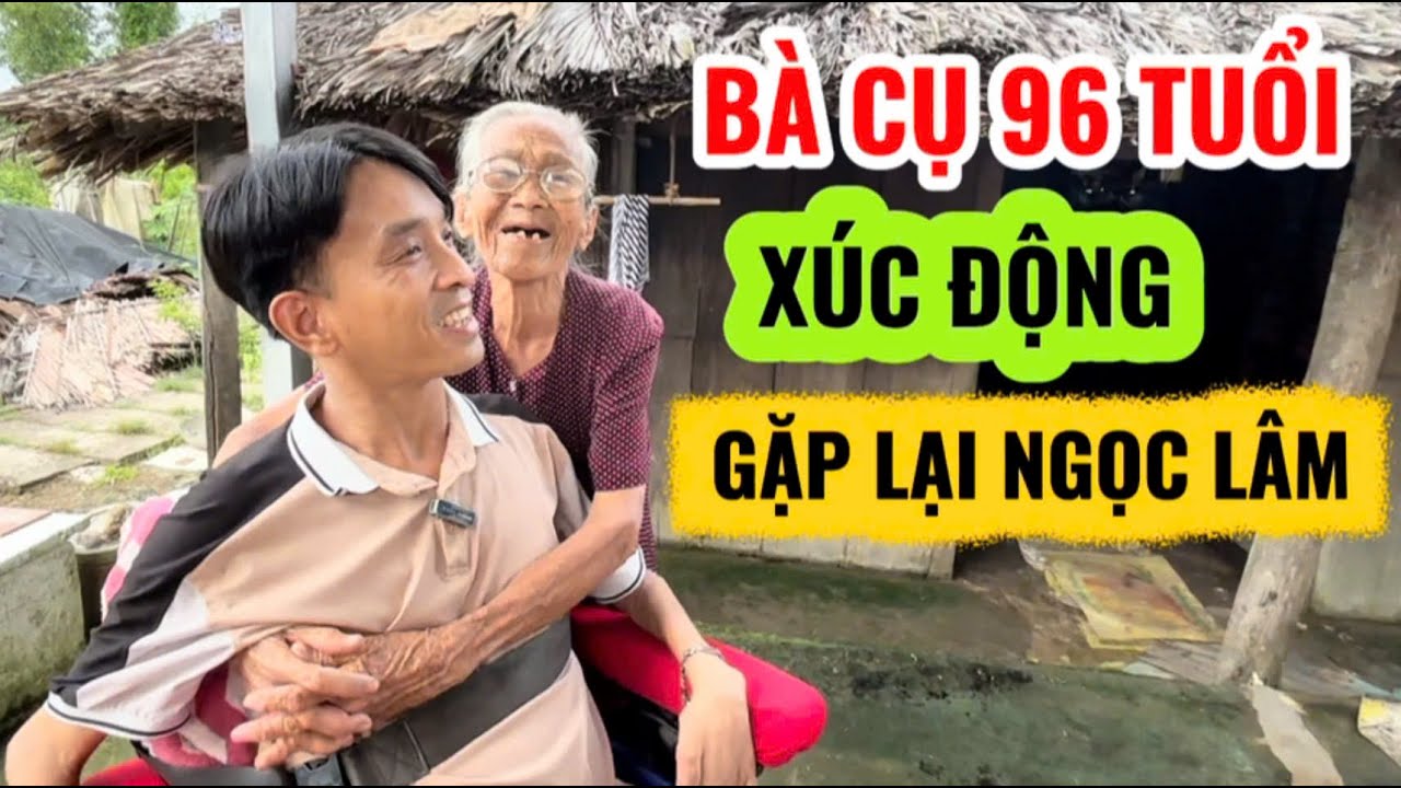 Về LONG AN TRAO TIỀN CHO BÀ CỤ 96 TUỔI Được Mời Ăn LẨU CHAY Thật Vui | Thầy Giáo Xe Lăn