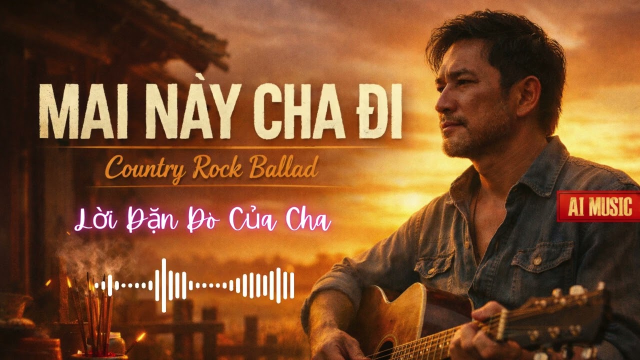 MAI NÀY CHA ĐI | Country Rock Ballad | Lời Dặn Dò Của Cha | Nhạc Ngoại Lời Việt I AI Music