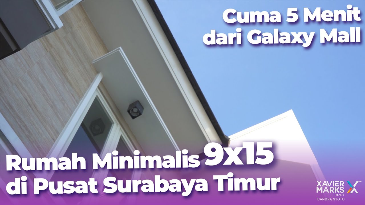 Rumah Minimalis 9x15 di Wisma Mukti Surabaya | Rumah Millenial di Pusat Surabaya Timur Cuma 2M-an!