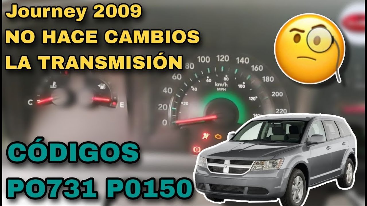 JOURNEY 2009 NO HACE CAMBIOS LA TRANSMISION,DIAGNOSTICO RESUELTO