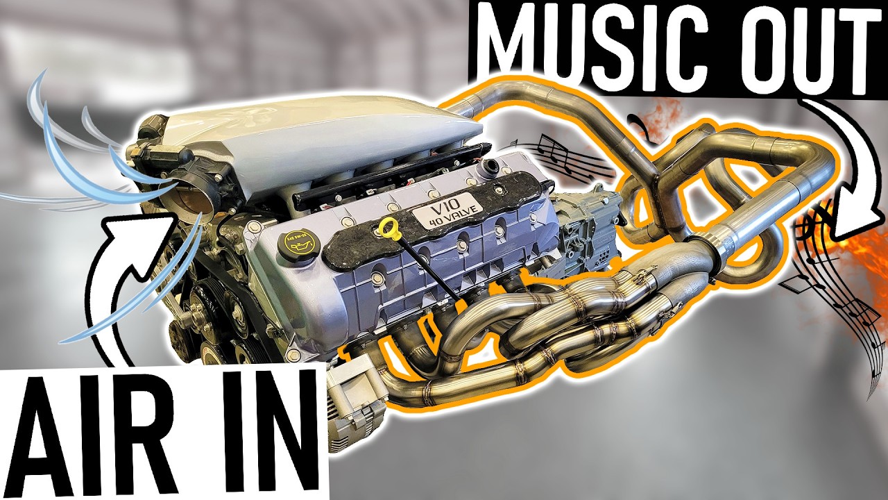 Заставляем наш Ford V10 звучать как двигатель F1 (почти) &mdash; Ford V10 4V Build Ep. 21