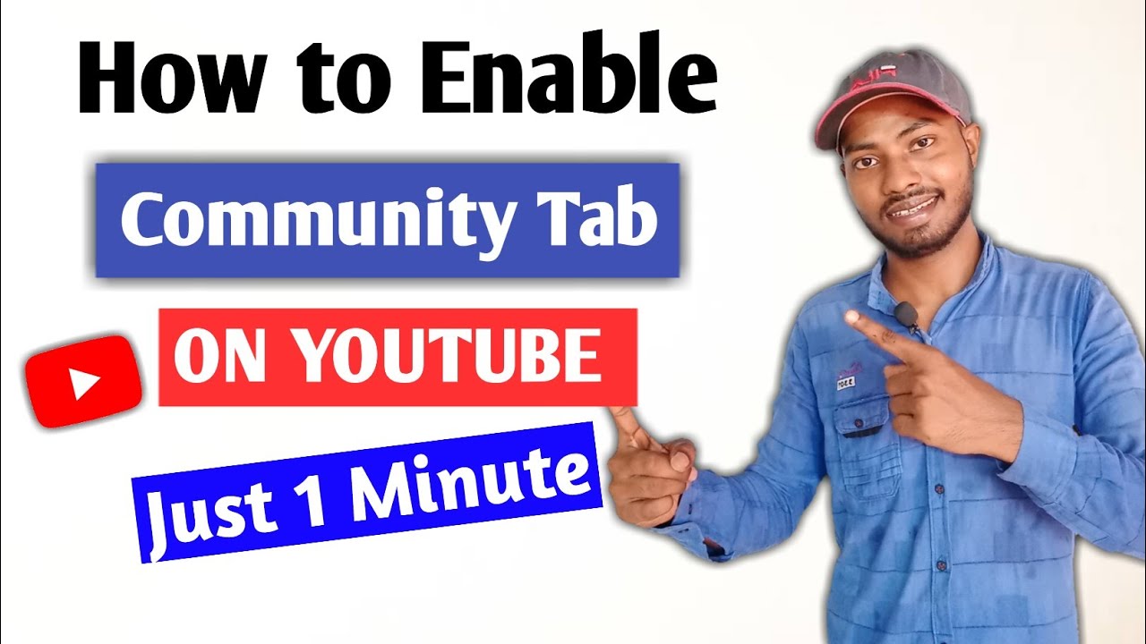 How to Enable Community Tab On YouTube 2022