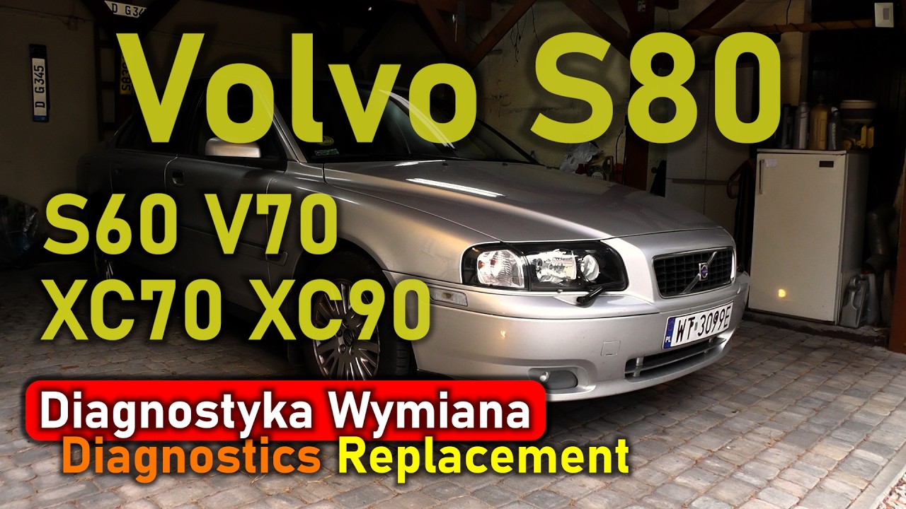Volvo S80 Front engine mount replacement Wymiana przedniego mocowania silnika