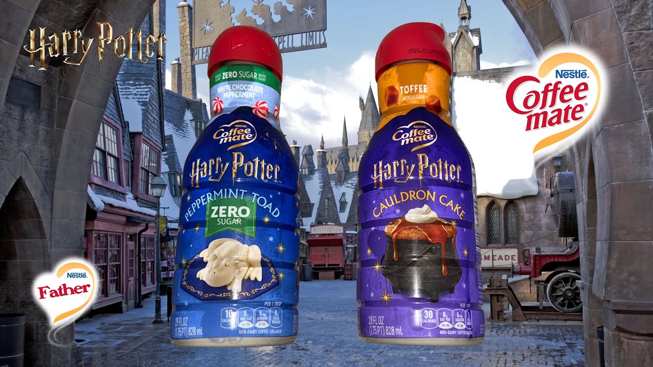 Обзор кремов для торта Nestle Coffe-mate Harry Potter Peppermint Toad & Cauldron