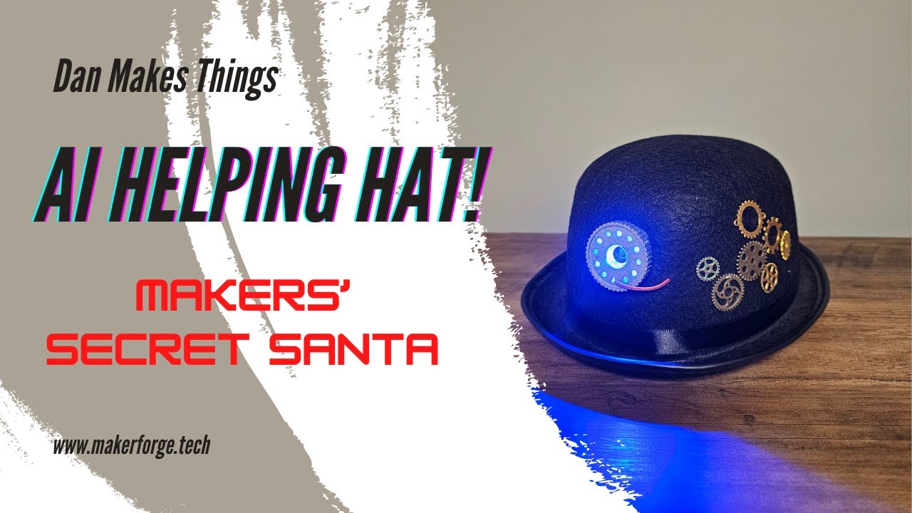 Шляпа-помощник от ИИ | Makers Secret Santa
