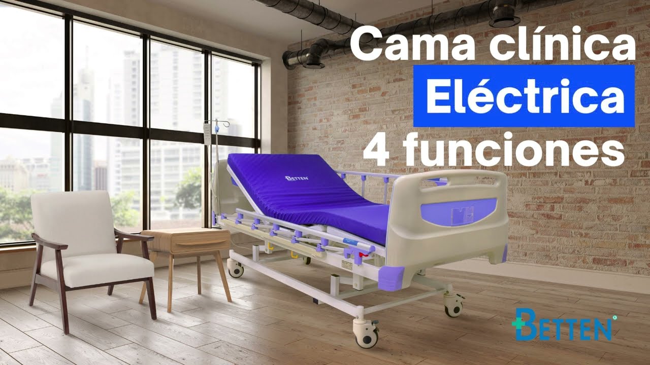 Cama clínica Eléctrica 4 funciones