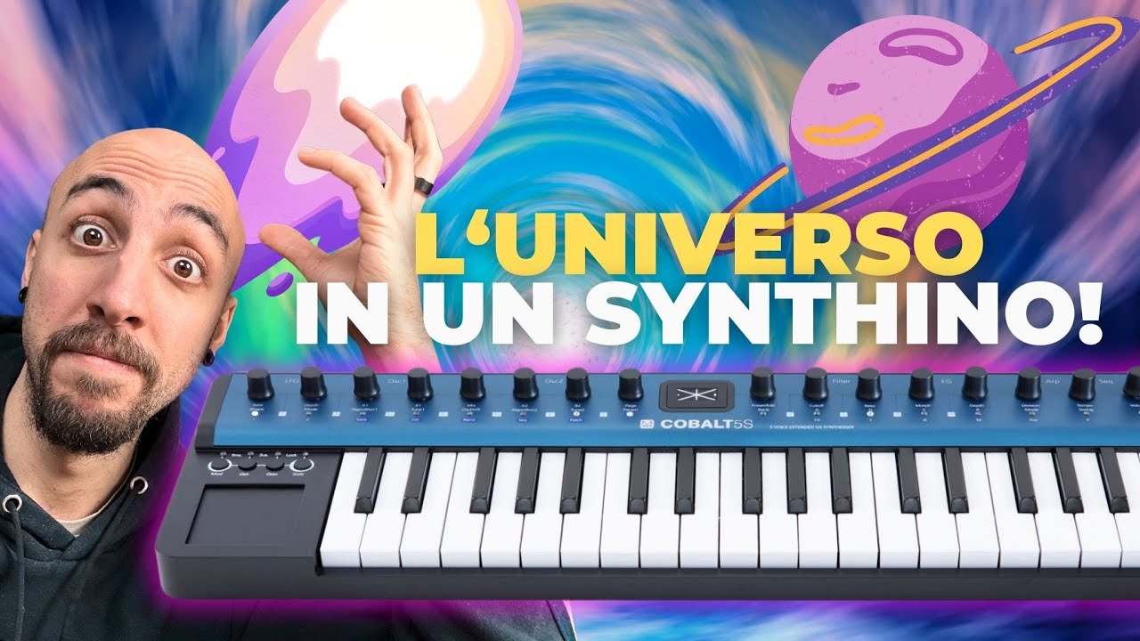 UN IMMENSO SYNTH POLIFONICO.. DA VIAGGIO 😱 [COBALT 5S TUTORIAL ITA]