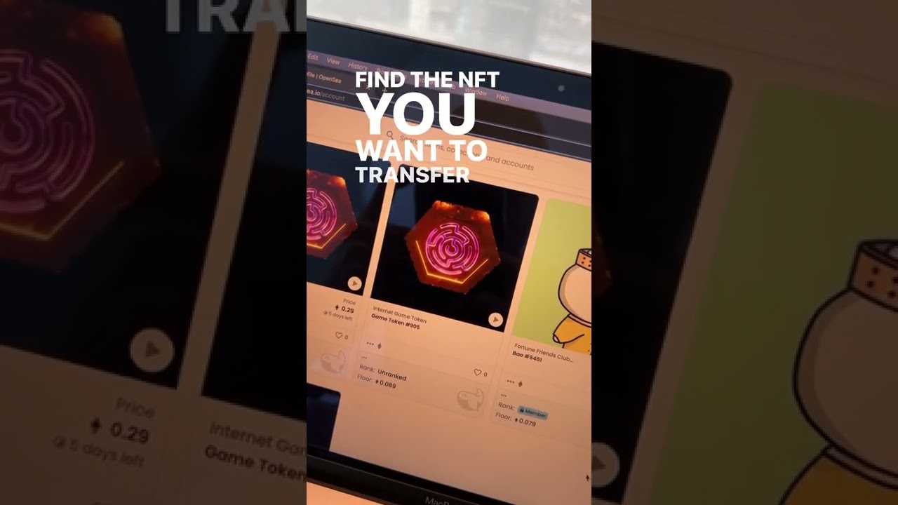 How To Transfer An NFT To Another Wallet #NFT #Web3 #HowTo #metaverse