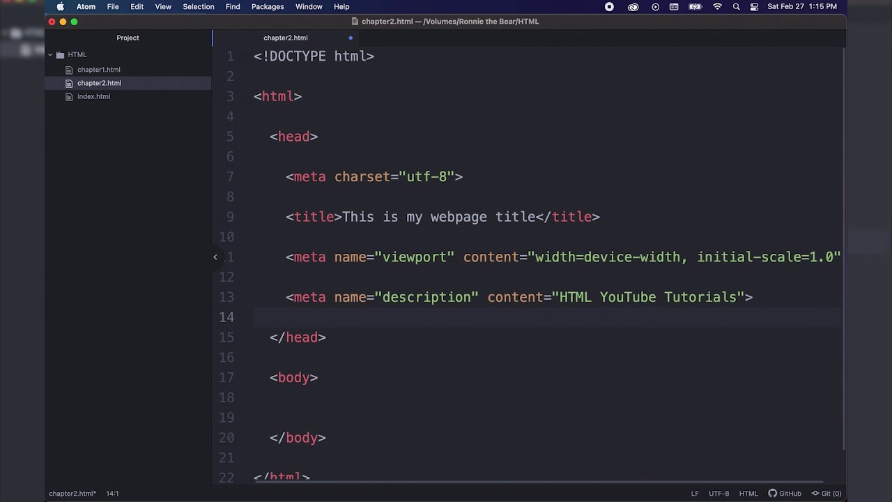 HTML Head and Meta elements