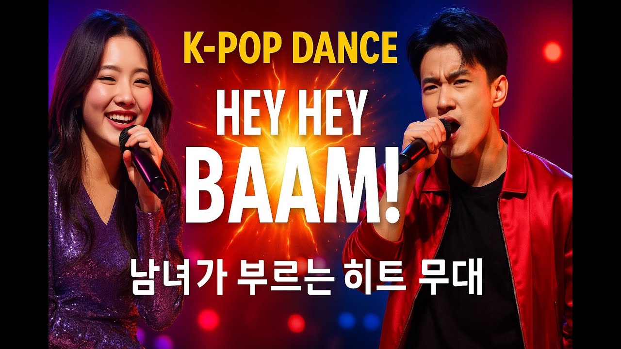 K-pop Dance Pop Party  (에너지 넘치는 케이팝 댄스곡)   Hey Hey BAAM!