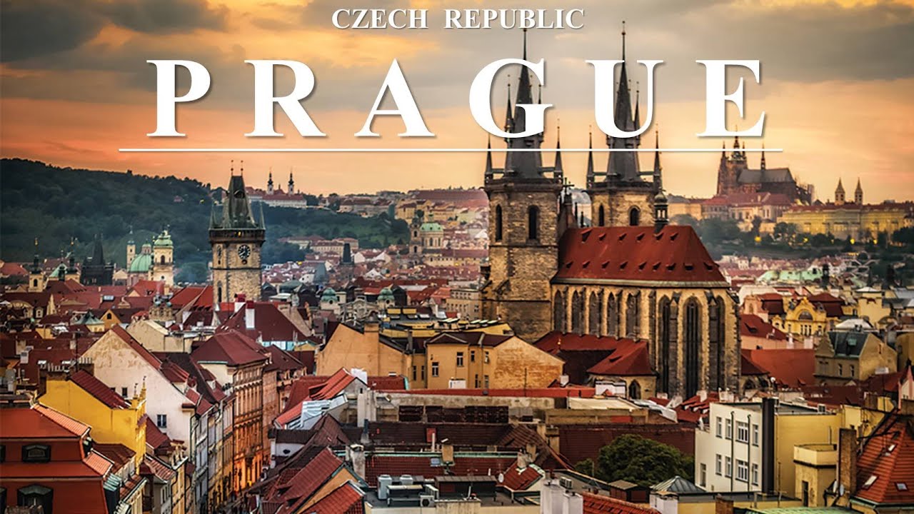 Prague by Drone Footage