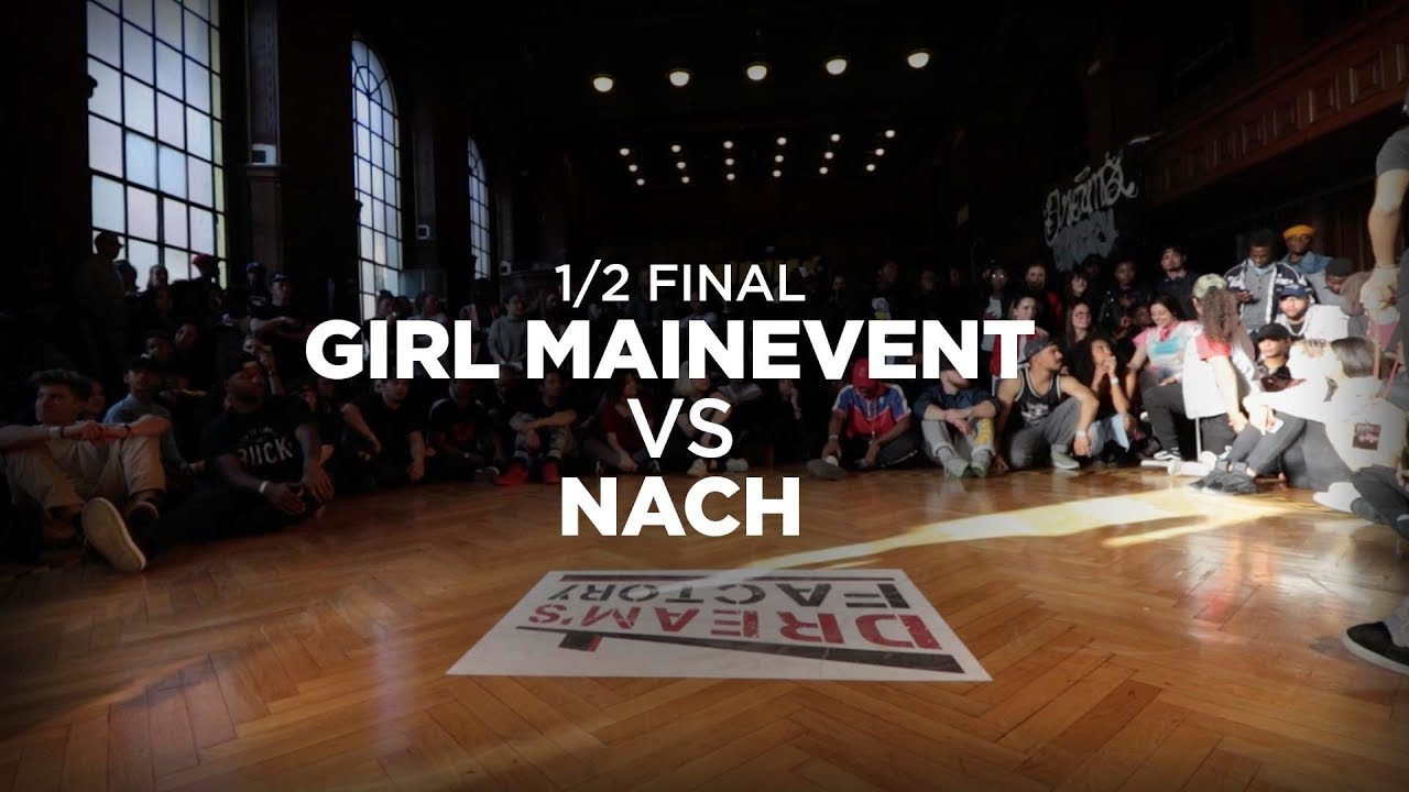 GIRL MAINEVENT vs NACH  | 1/2 FINAL | WARRIORZ KRUMP GAME INTERNATIONAL 9
