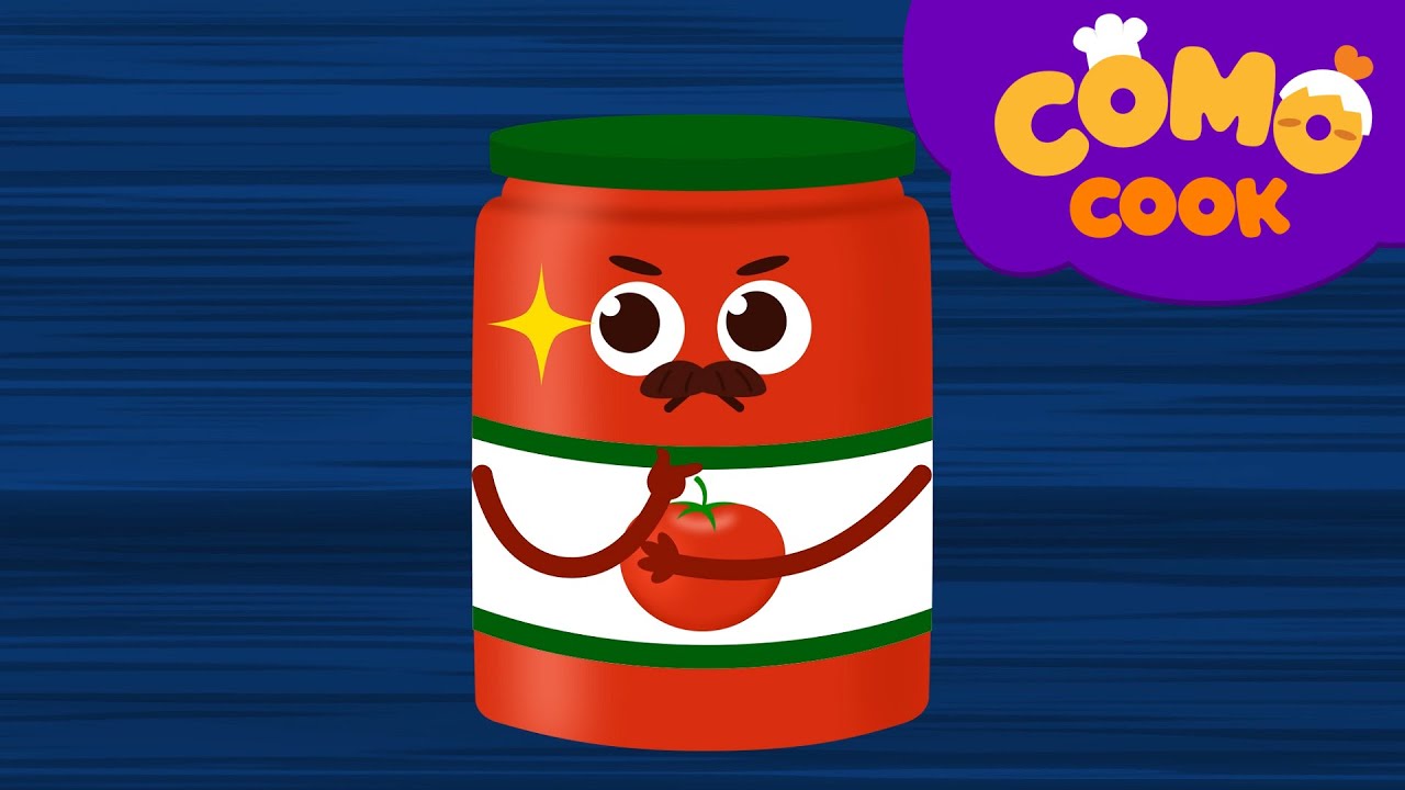 Kids animation | How to make Spaghetti | Como Cook