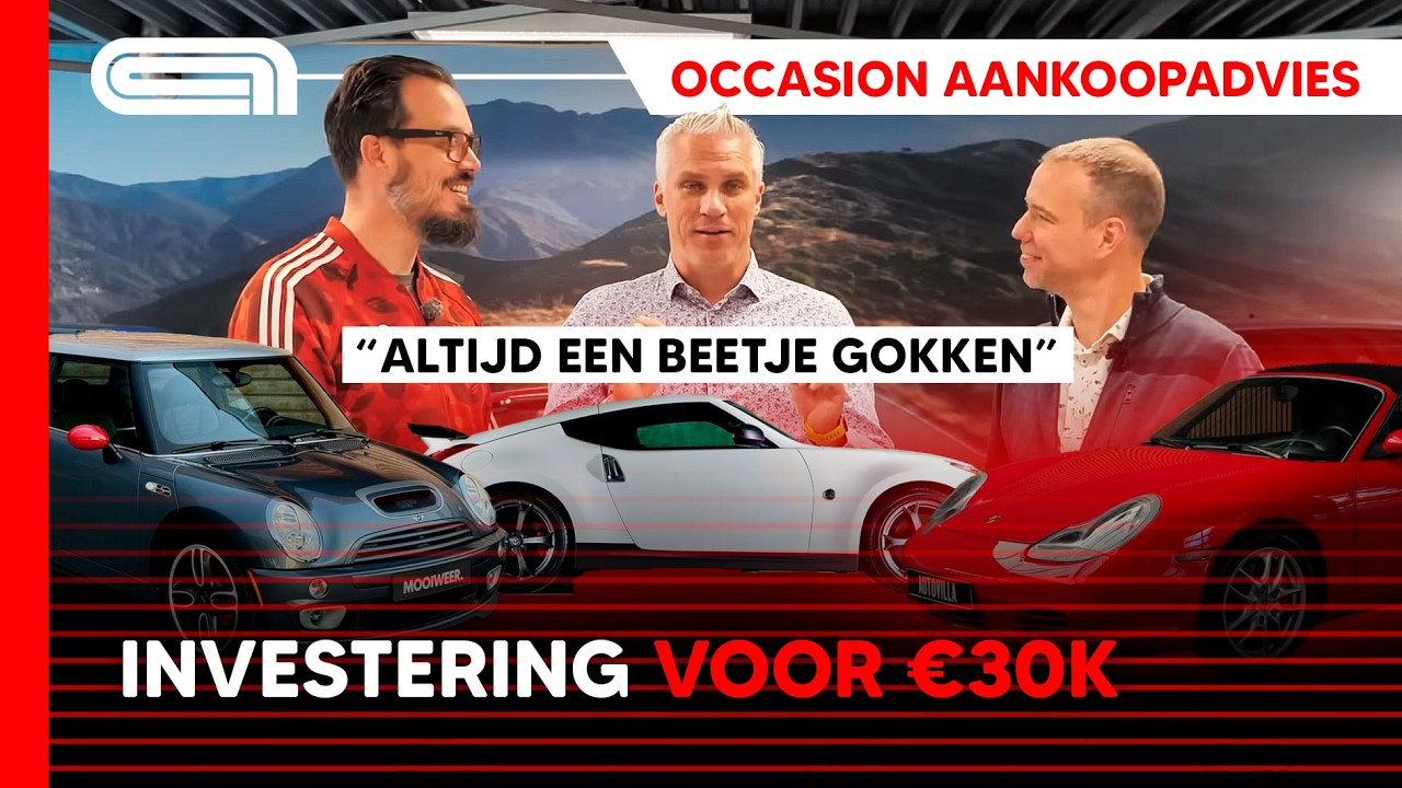 INVESTEREN in een AUTO met 30.000 euro, wat kan je kopen?