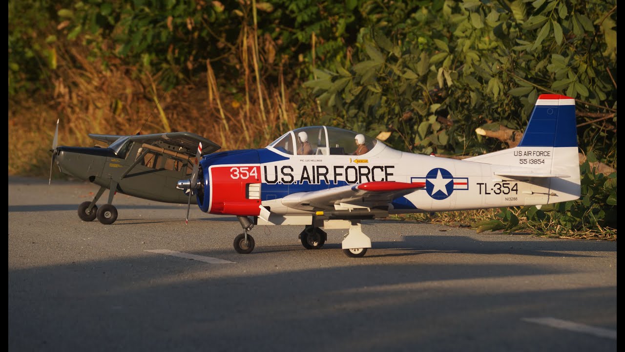 VQ Model T-28 Trojan 120 size EP GP