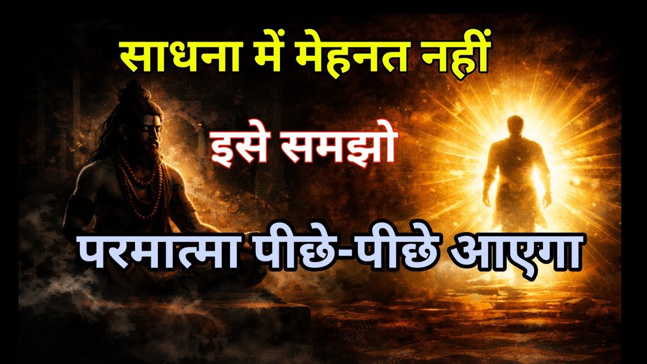 इतनी मेहनत करके पहुँचे कहाँ? | The Biggest Truth of Sadhana,