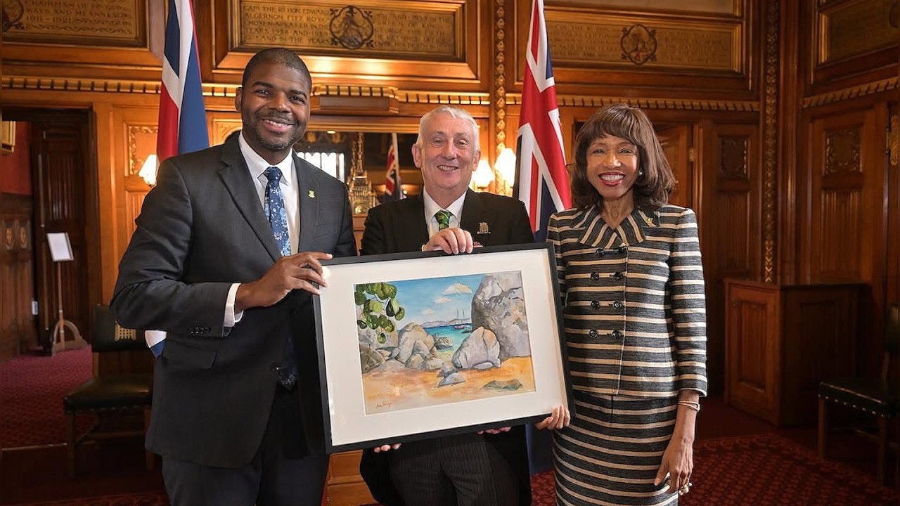 Premier and Opposition Leader Welcome House of Commons Speaker