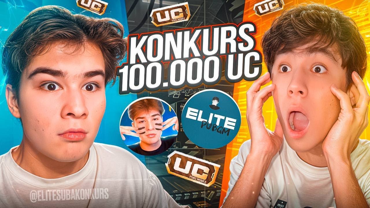 100.000 UC🔥KONKURS GOLIBINI ANIQLIMZ |600K AZGINA QOLDI