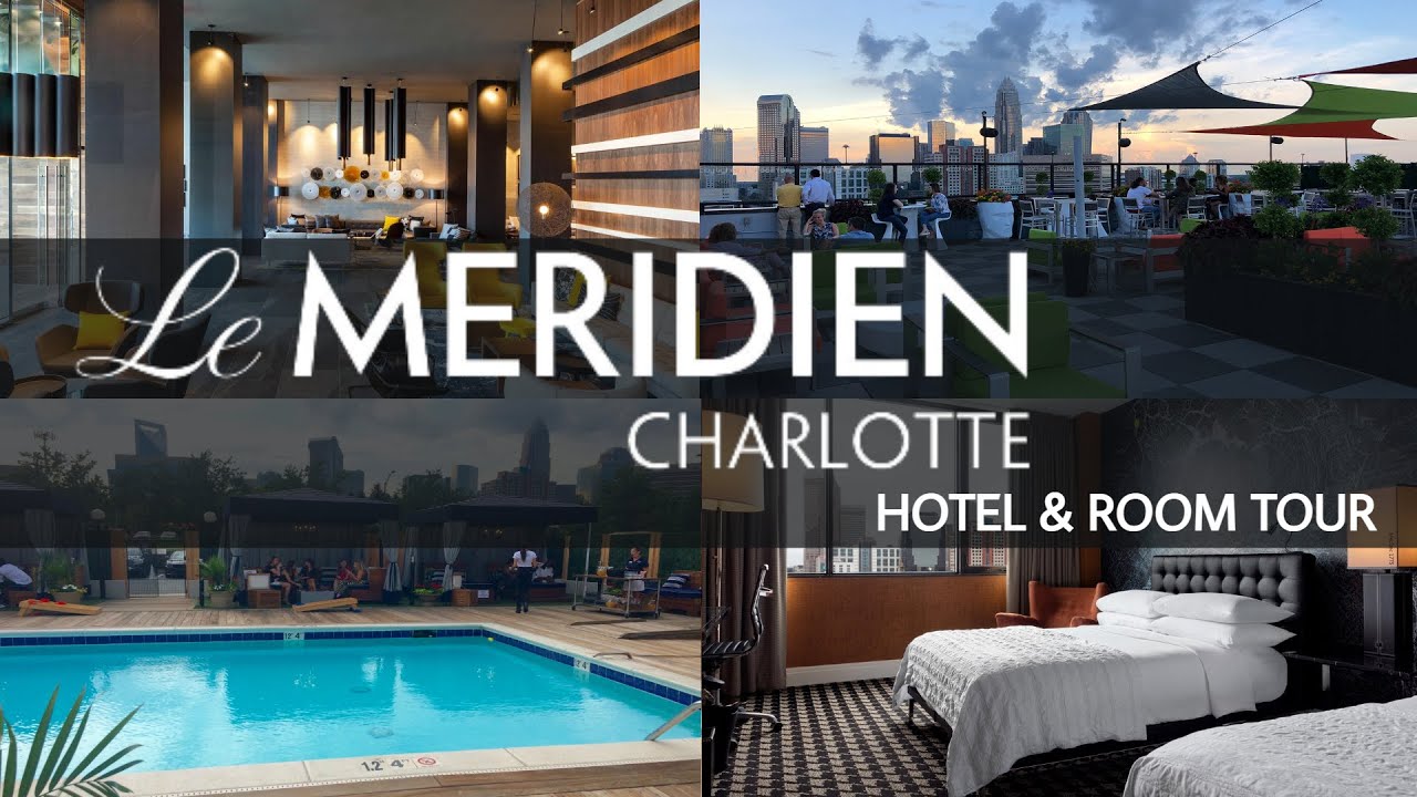 Отель Le Meridien и экскурсия по номерам | Шарлотт, Северная Каролина | Видеоблог с экскурсией по...