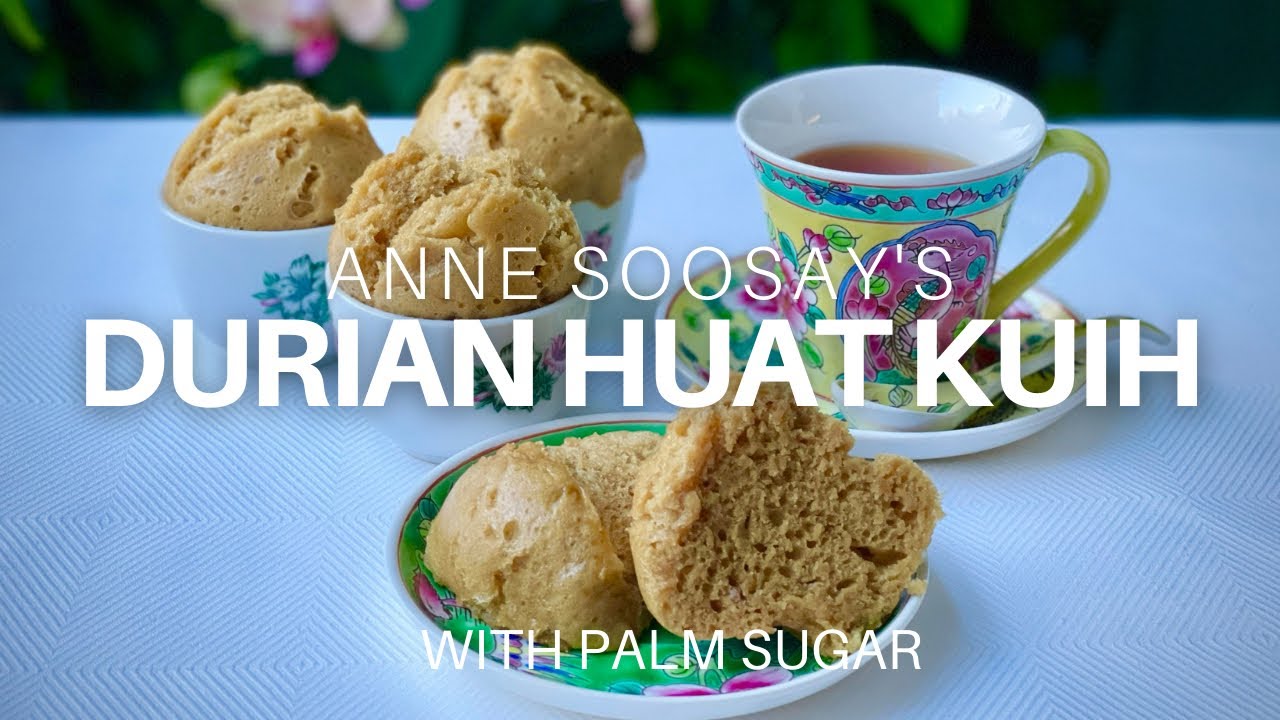 How to make Durian Huat Kuih - A delicious twist to this traditional Chinese steamed cake!