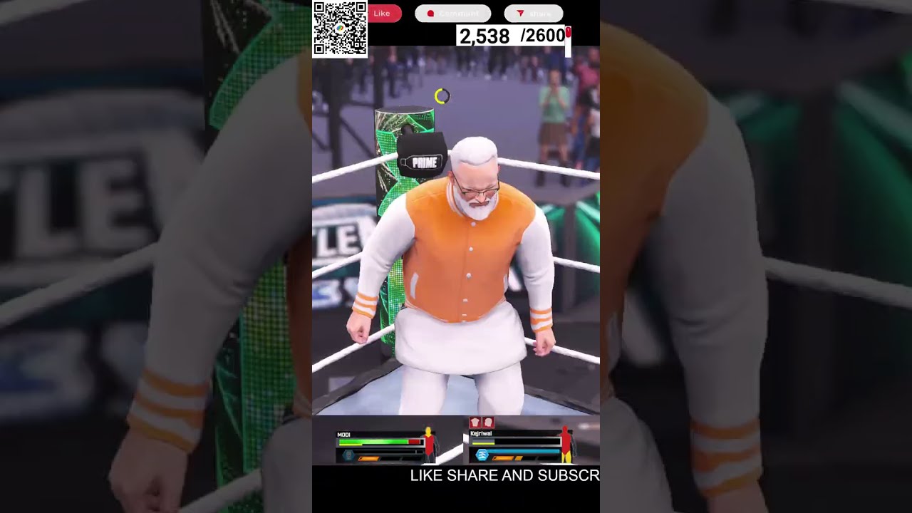 MODI vs TRUMP vs GANDHI: Tables, Ladders & Chairs War! 🔥 WWE 2K25