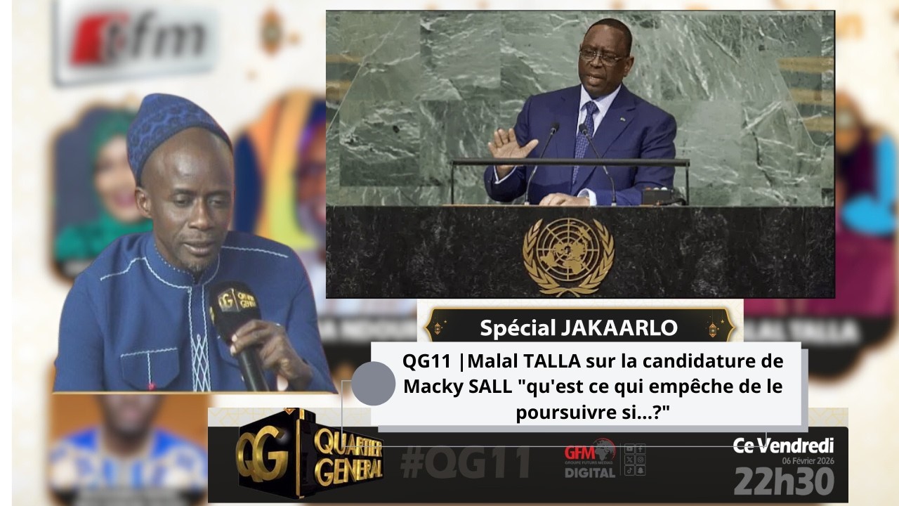 QG11 | Malal TALLA sur la candidature de Macky SALL 