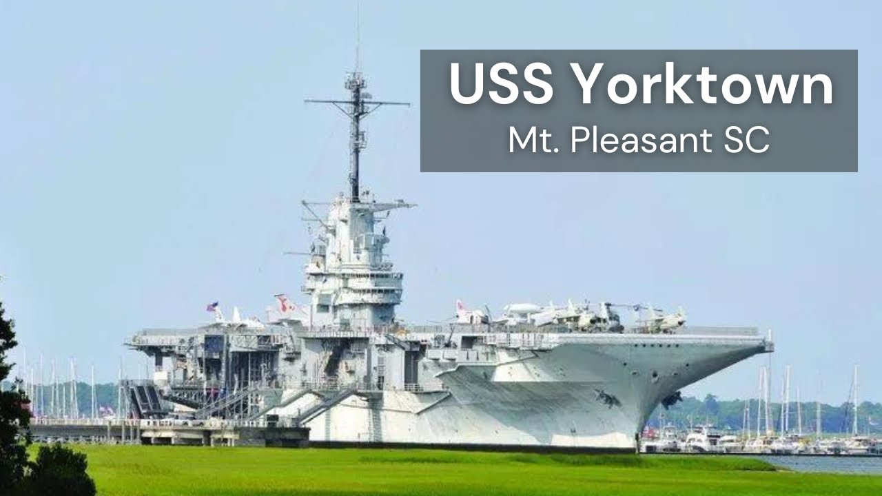 USS Yorktown CV-10 at Patriots Point. See what is inside this decommissioned aircraft carrier!