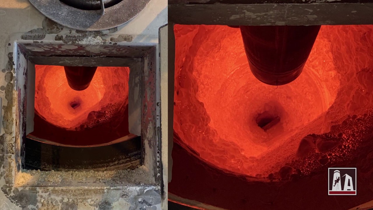 Paper Mill Lime Kiln Cleaning - Heavy Build-Up Removed Using CARDOX Blasting