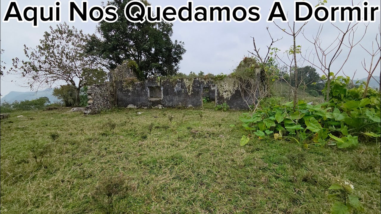TODAVIA AY PERSONAS BUENAS ME QUEDE A DORMIR EN LAS MONTAÑAS 