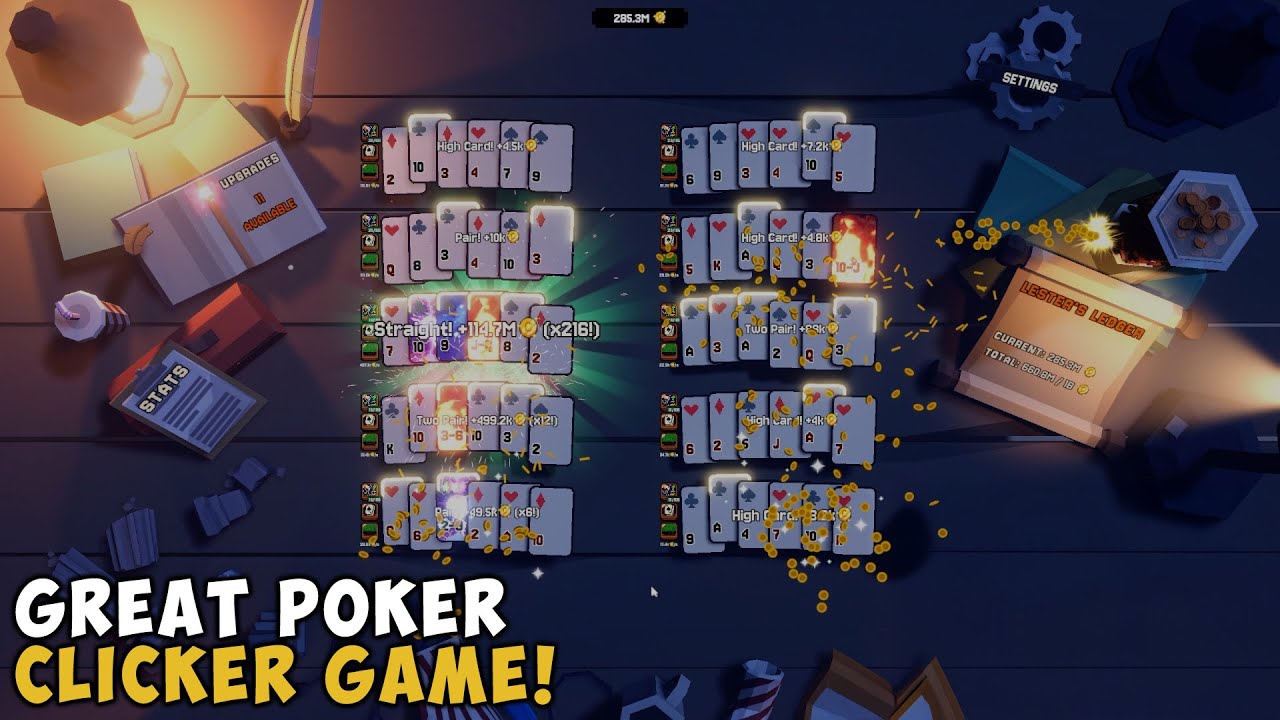 This Ain't Even POKER, You Joker is a GREAT Idler! But It's Actually POKER!