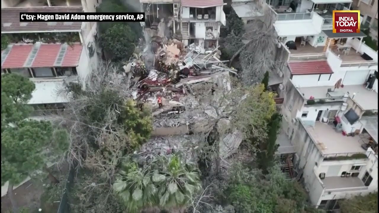 Iran's Missile Hits Israeli Building | Drone Footage REVEALS Damage