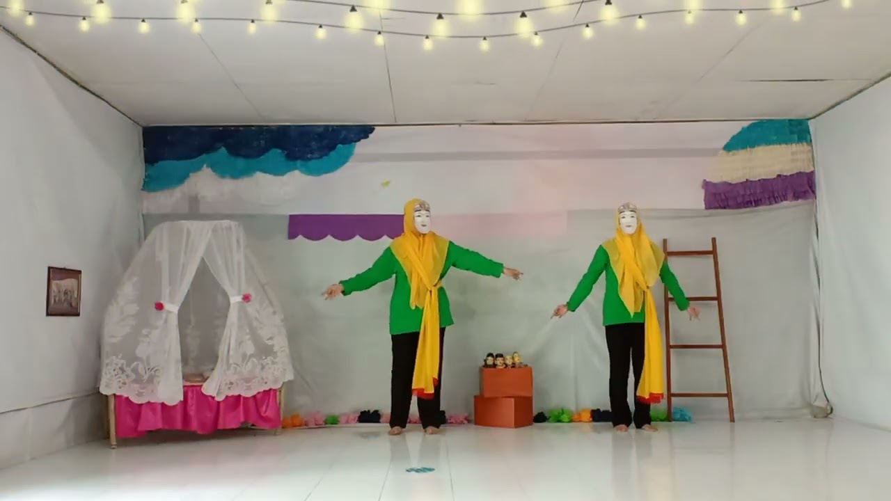 KREASI TARI TOPENG BAPANG MALANG TK MUSLIMAT NU 10