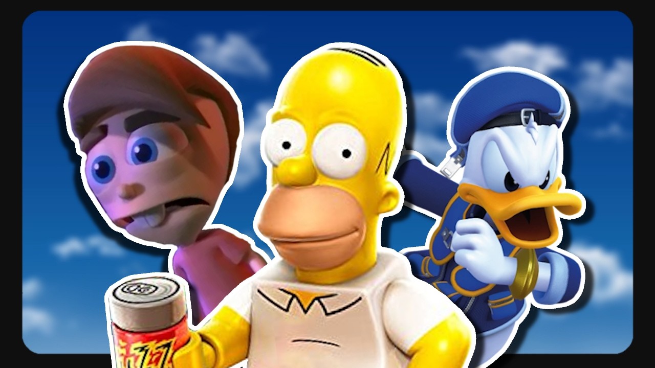 Crossover in Videospielen sind &hellip; echt weird! | Flakez Retrospektive