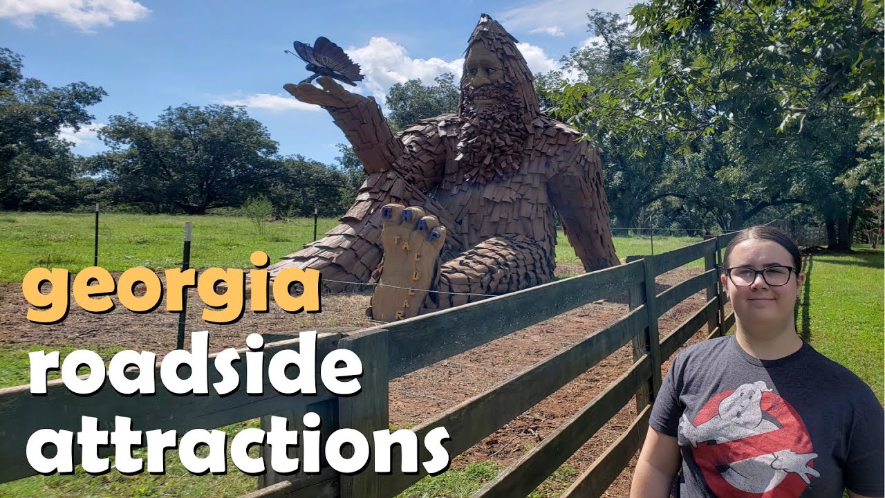 Georgia Roadside Attractions - Back Roads, Rural Scenery, Filming Locations, Sasquatch, Awful BBQ