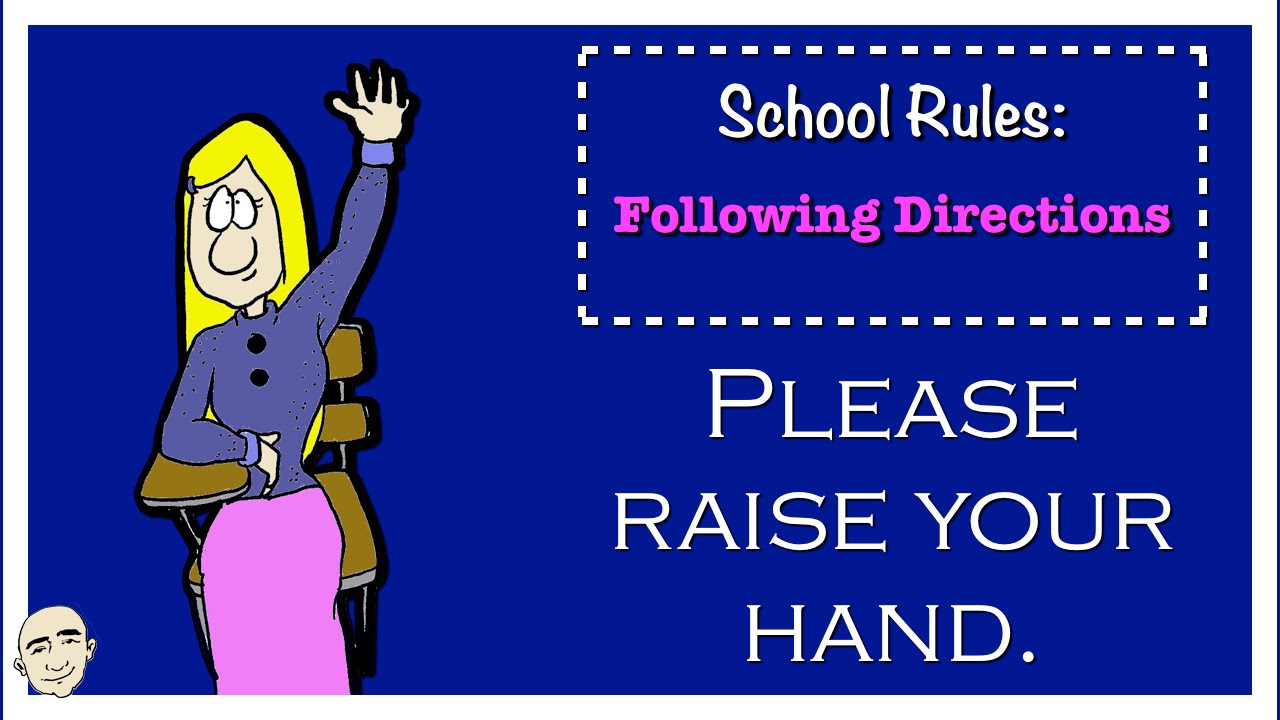 Please ... | School Rules | English Speaking Practice | Mark Kulek - ESL
