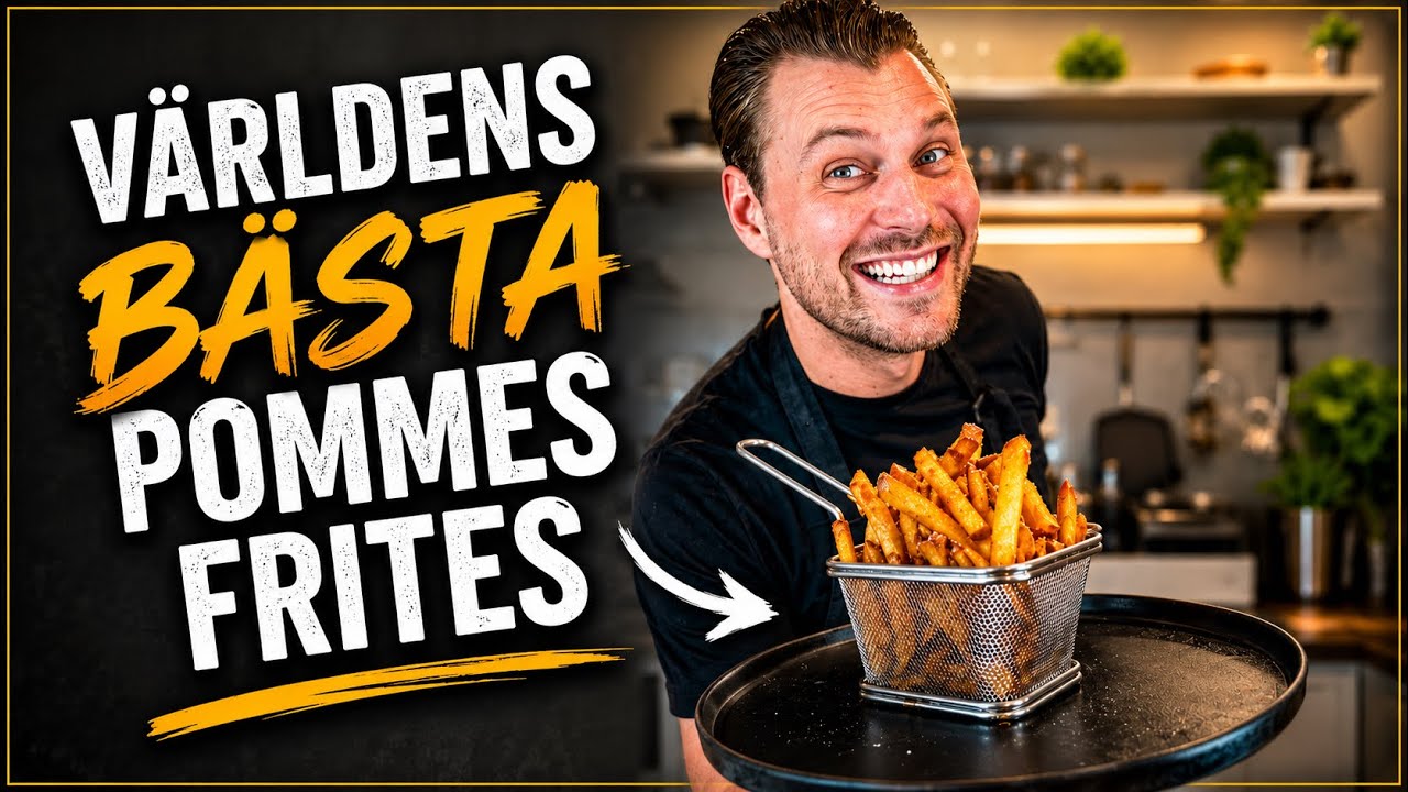 Så gör du perfekta pommes frites! | MatPoolen