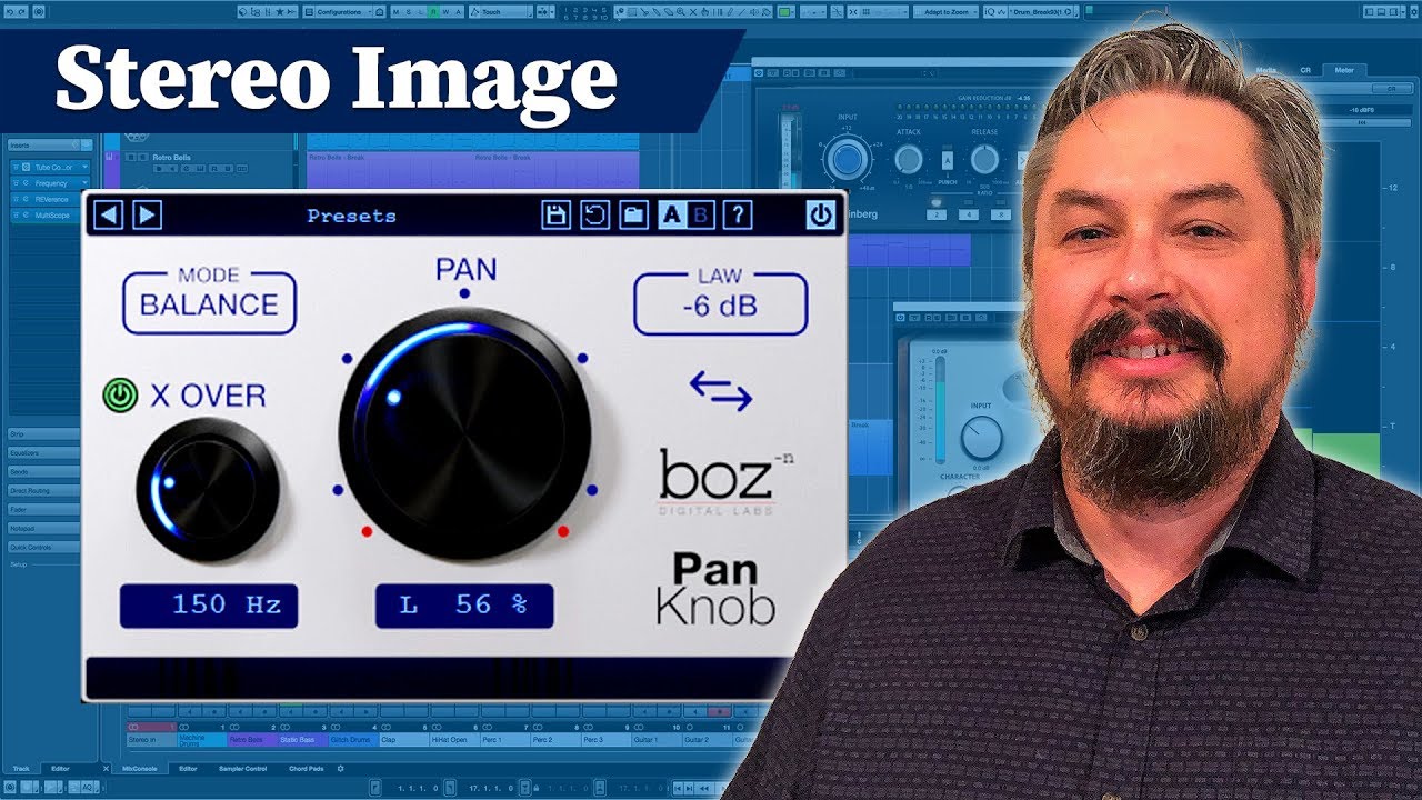 Boz Digital Labs Pan Knob plugin - Mixing Plugin