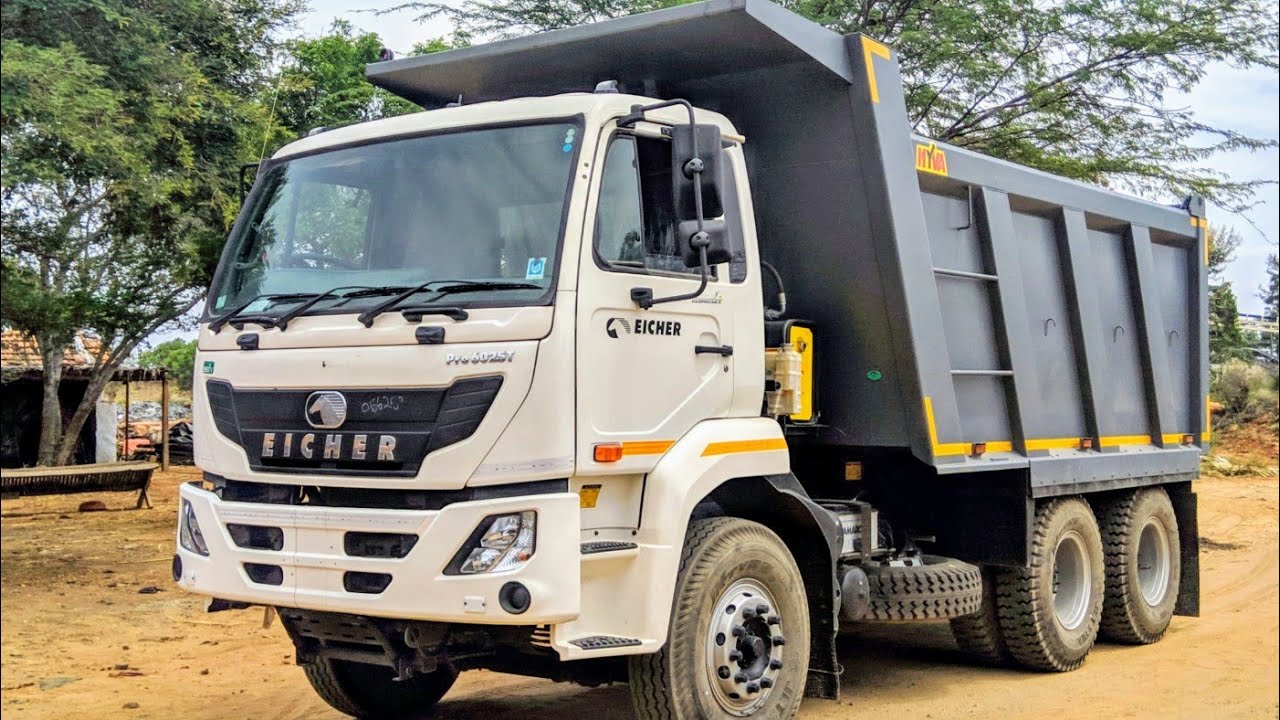Volvo Eicher Tipper Truck - 6025T Pro - Interior & Exterior