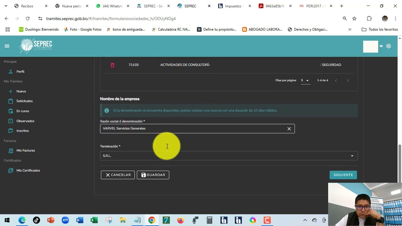 Cómo Registrar una SRL en SEPREC | Matrícula de Comercio Paso a Paso